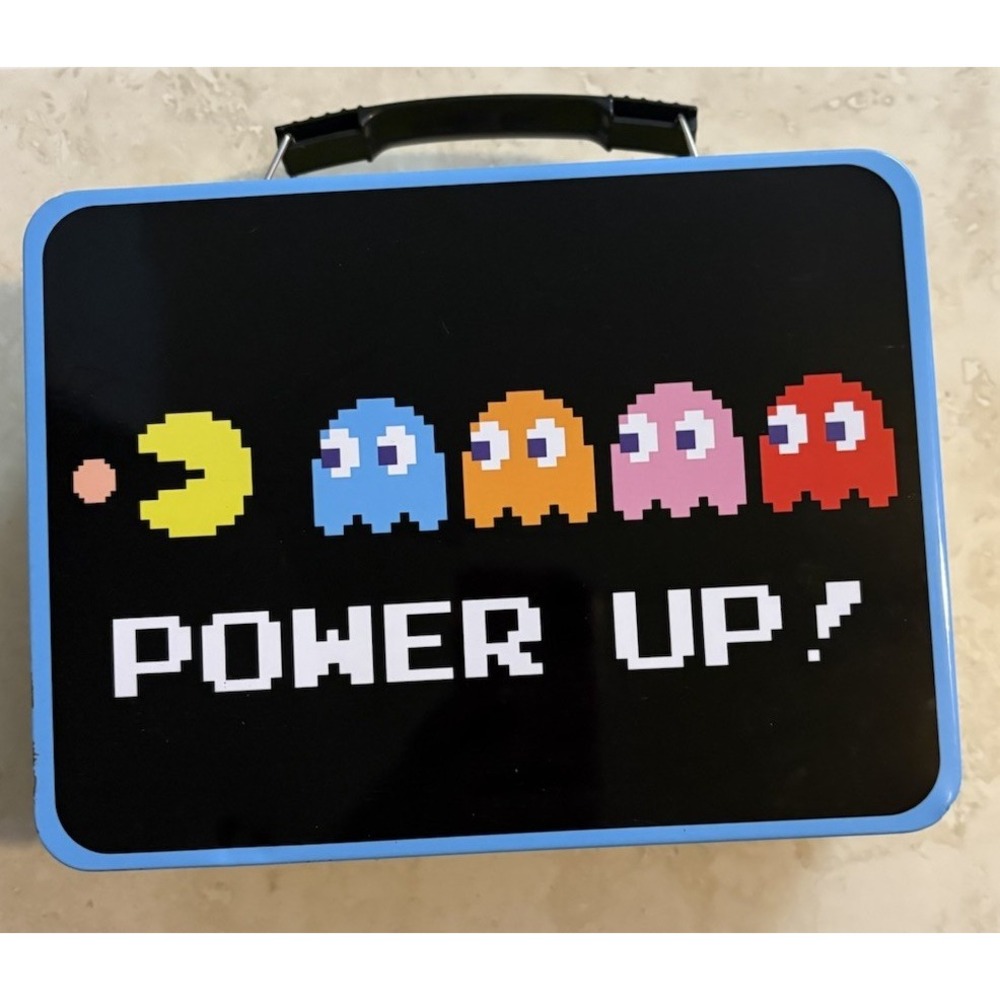 Pac Man Metal Lunch Box